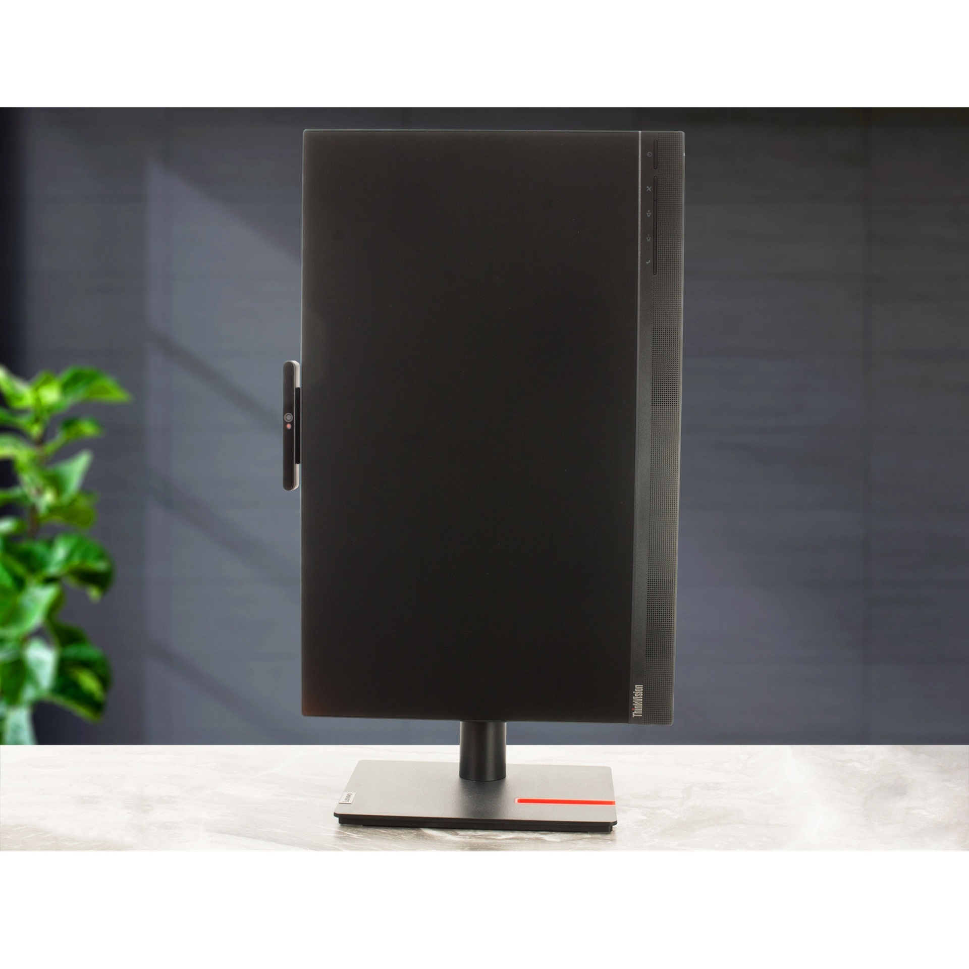 MONITOR LENOVO THINKVISION T24-4V, 24' WLED IPS, 120HZ, 4MS, PIVOTE, CÁMARA WEB, PARLANTE - 8