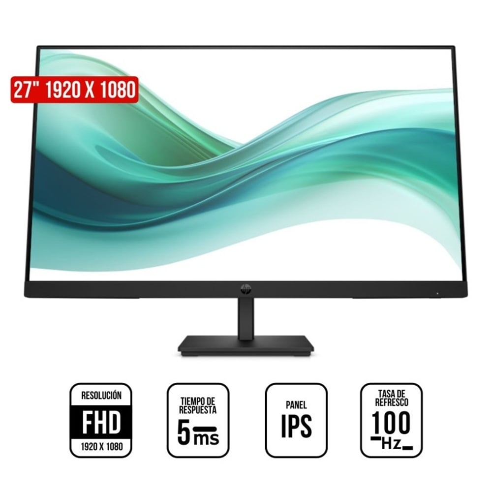 MONITOR HP SERIE 3 PRO 327PF, 27' WLED IPS, 100HZ, 5MS - 1