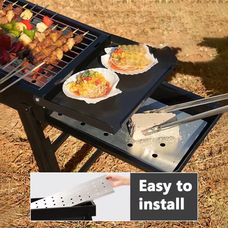 PARRILLA PORTÁTIL PARA BARBACOA PLEGABLE - 3