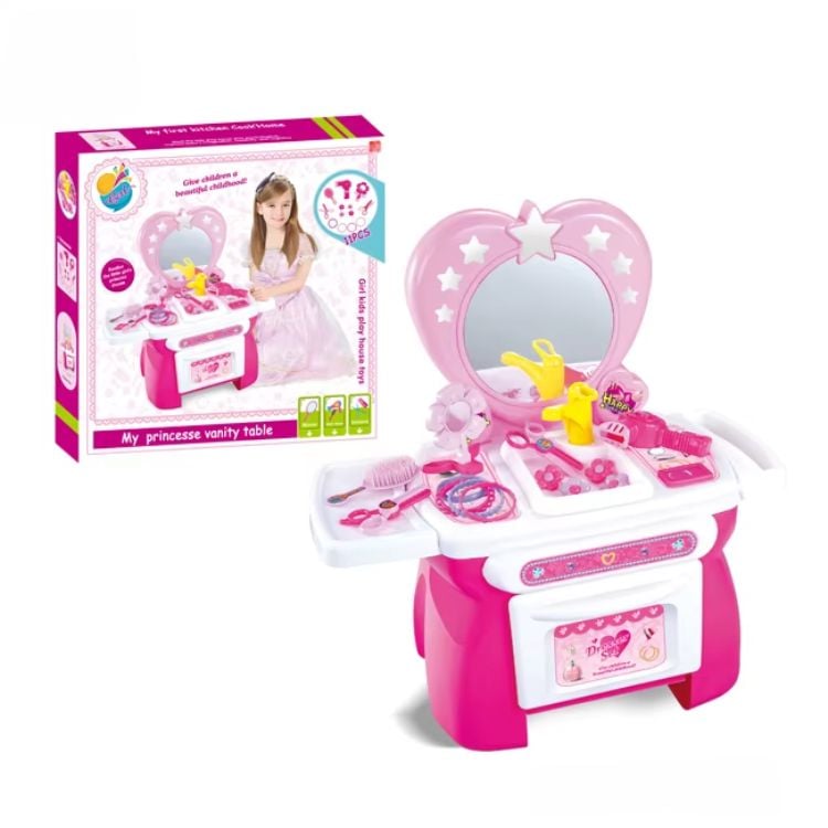 SET DE BELLEZA TOCADOR DE NIÑAS CON ACCESORIOS - 1