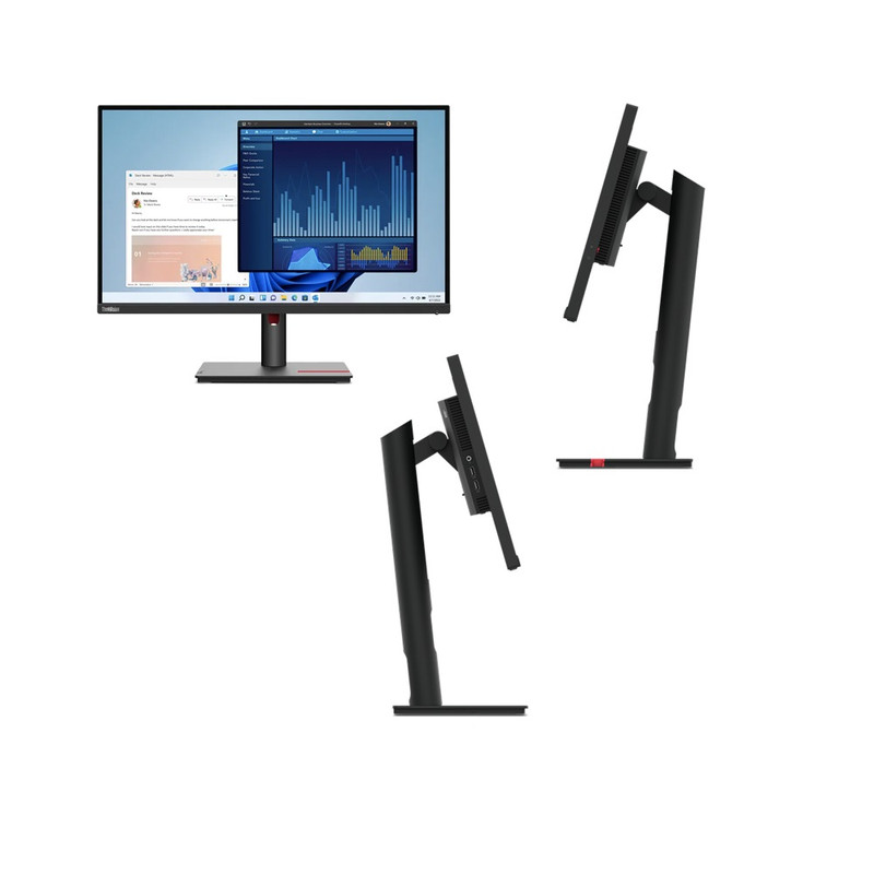 MONITOR LENOVO THINKVISION T22I-30 21.5 PULGADAS 1920X1080 WLED IPS HDMI DP VGA - 2