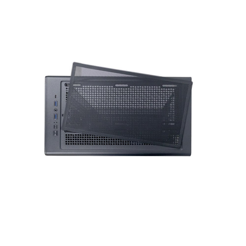 CASE GAMER TEROS TE-1323G ITX MATX ATX 3.5 Y 2.5 PULGADAS NEGRO SIN FUENTE - 4
