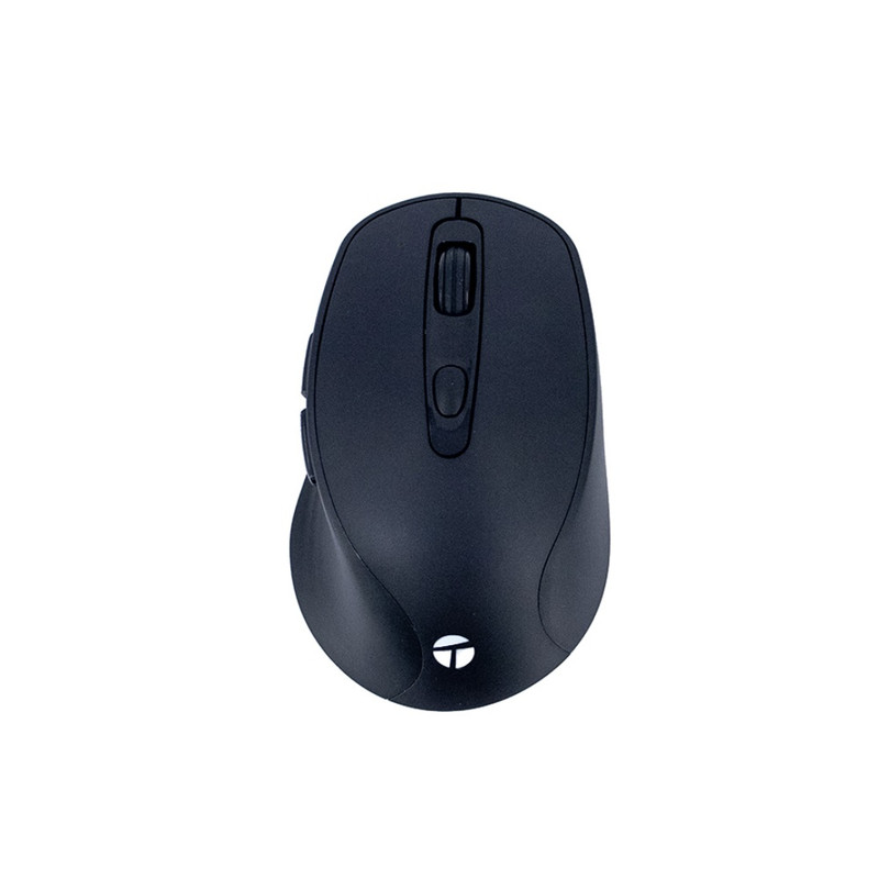 MOUSE INALÁMBRICO TEROS TE-1228S TE1228S NEGRO 6 BOTONES RECEPTOR USB - 1