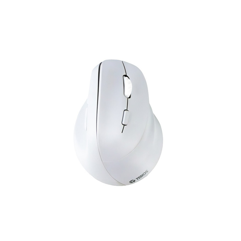 MOUSE INALAMBRICO TEROS TE-1236S TE1236S RGB BLANCO 6 BOTONES CON RUEDA - 3