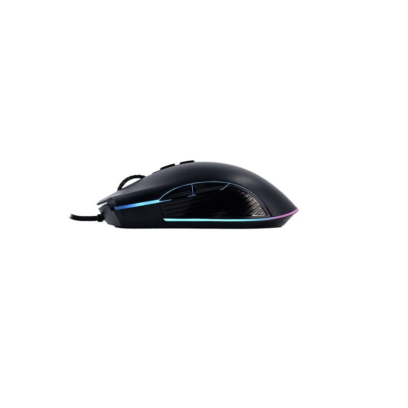 MOUSE GAMER TEROS TE-1233G TE1233G DPI HASTA 7200 RGB 7 BOTONES USB NEGRO - 2