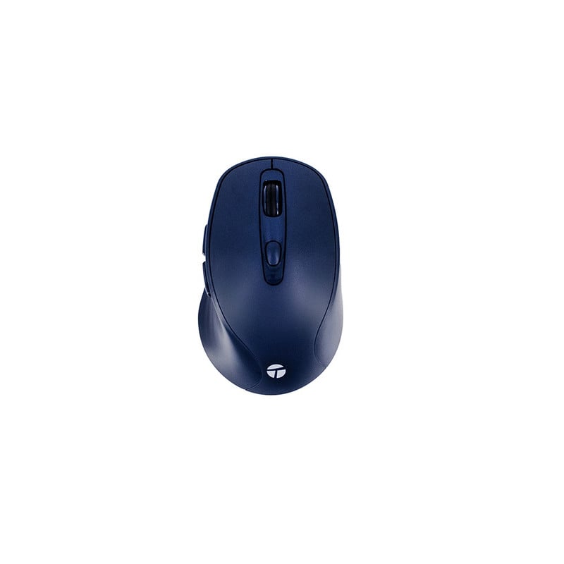 MOUSE INALAMBRICO TEROS TE-1235S TE1235S 2.4GHZ 6 BOTONES USB AZUL - 1
