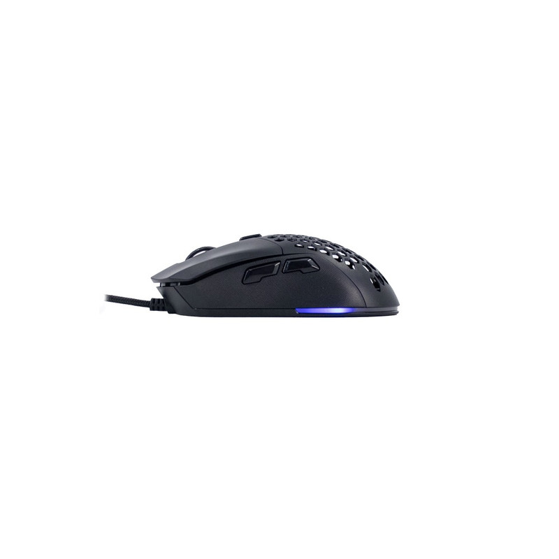 MOUSE GAMER TEROS TE-1232G TE1232G DPI HASTA 7200 RGB 7 BOTONES OPTICO NEGRO - 2