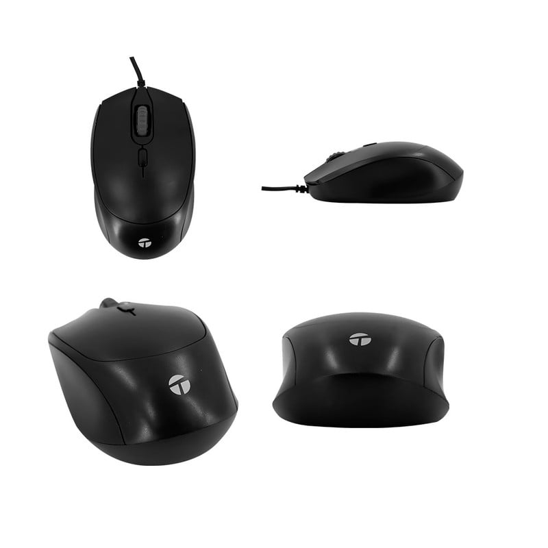 MOUSE TEROS TE-1222S TE1222S 800-1200-1600 DPI USB 4 BOTONES - 2
