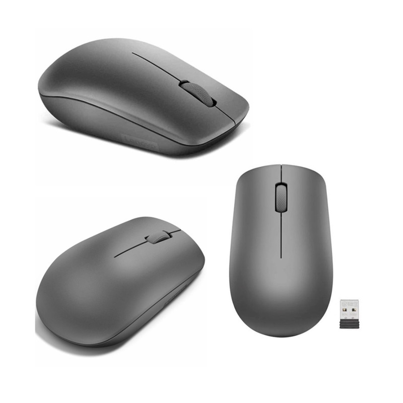 MOUSE INALAMBRICO LENOVO 530 AMBIDEXTRO 1200 DPI COLOR GRAFITO NEGRO - 1