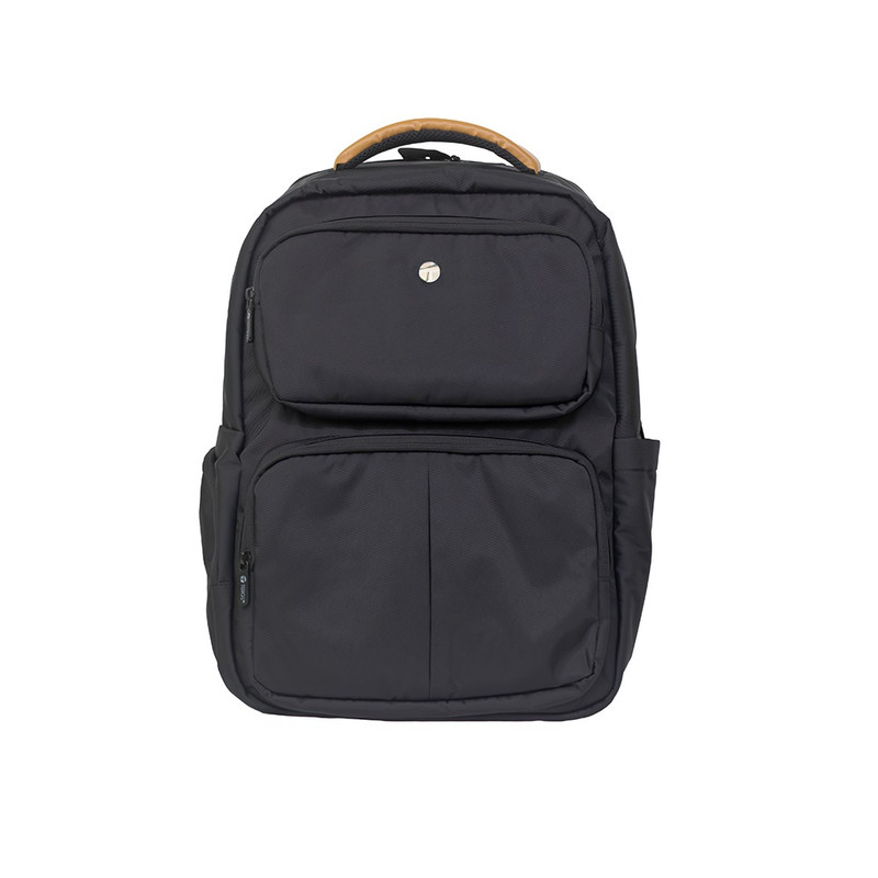 MOCHILA TEROS ELITE BLACK TE-9030BK TE9030BK PARA NOTEBOOKS HASTA 15.6 PULG - 1