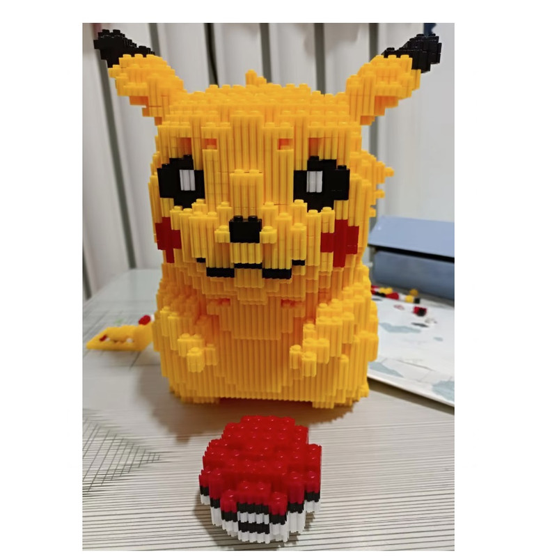 BLOQUES DE CONSTRUCCION PIKACHU LS6017 1050 PIEZAS - 2
