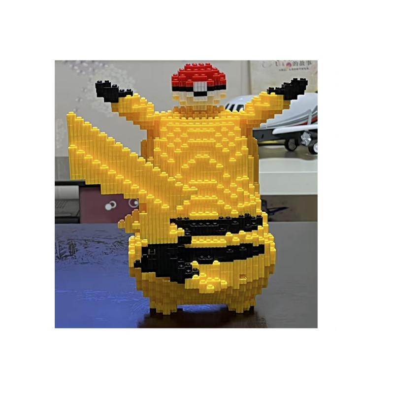 BLOQUES DE CONSTRUCCION PIKACHU LS6017 1050 PIEZAS - 3