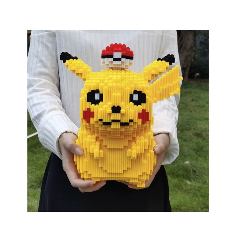 BLOQUES DE CONSTRUCCION PIKACHU LS6017 1050 PIEZAS - 4