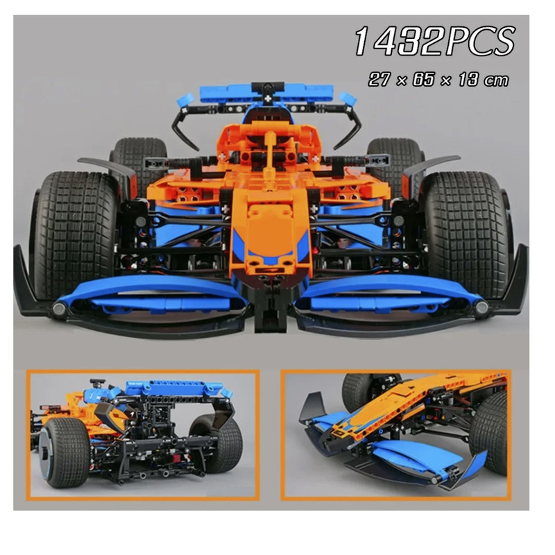 BLOQUES TECNICO MCLAREN F1 42141 1432 PIEZAS ESCALA 1:8 - 2