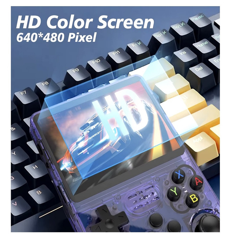 CONSOLA DE VIDEOJUEGOS PORTÁTIL RETRO R36S LINUX IPS 3,5 PULGADAS 128GB - 4