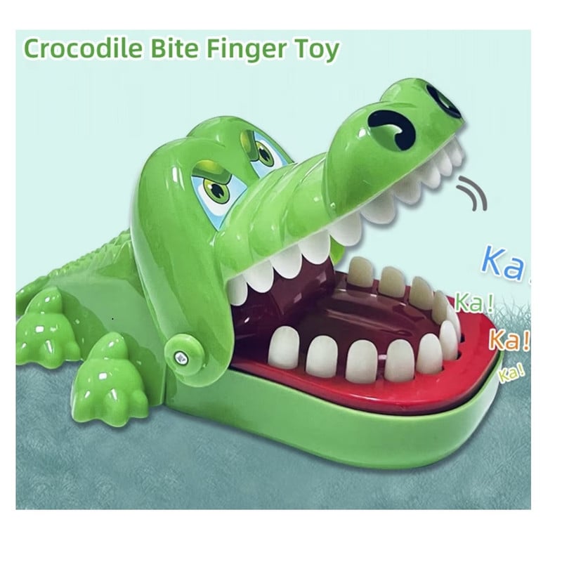 JUEGO DIDACTICO COCODRILO MORDELON DE REACCIÓN JUEGO DE LA SUERTE - 1