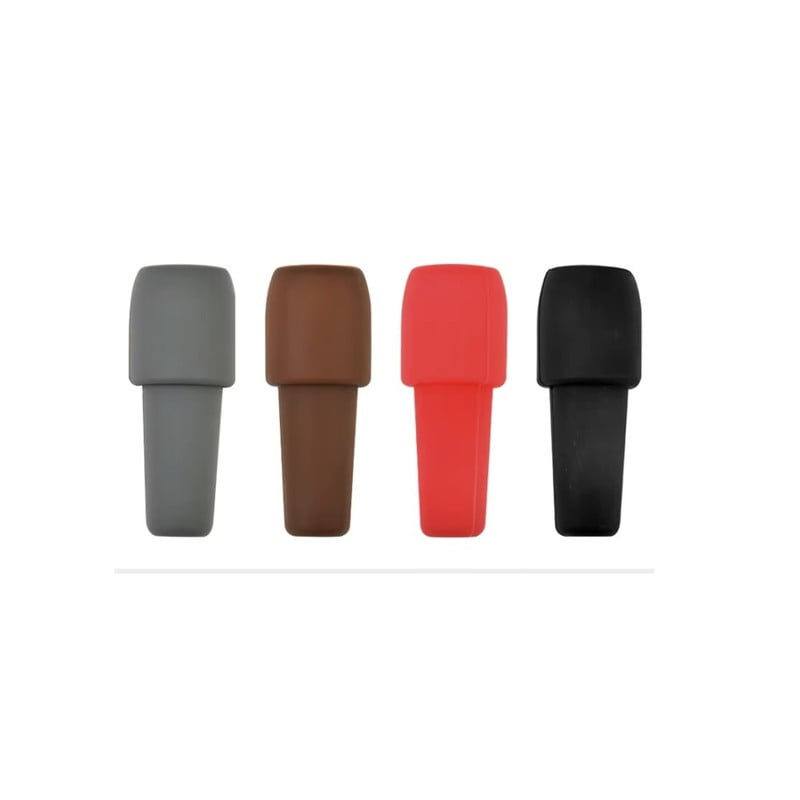 TAPON DE SILICONA BOTELLA VINO BEBIDAS REUTILIZABLE SELLADOR NEGRO - 1