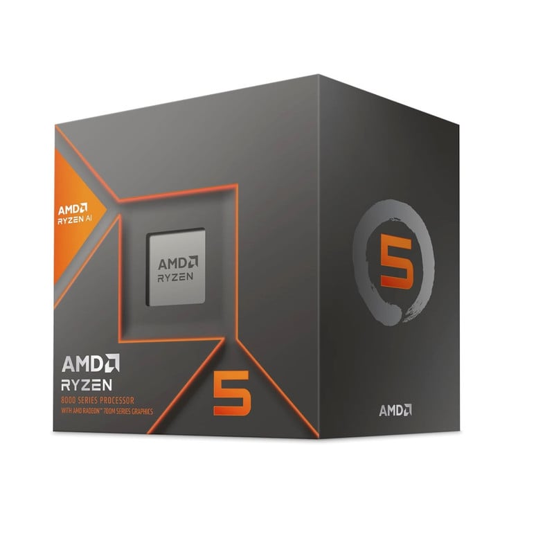 PROCESADOR AMD RYZEN 5 8600G 4.3-5GHZ 16MB L3 CACHE 6CORES 4NM TDP 65W - 1