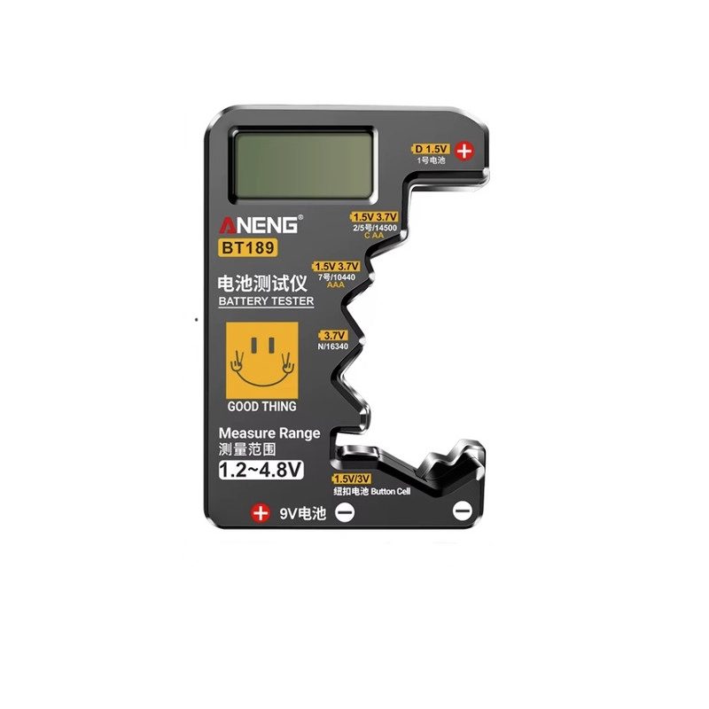 MEDIDOR TESTER BATERÍA PROBADOR PILAS ANENG BT189 UNIVERSAL MEDIDOR DE VOLTAJE CARGA - 1