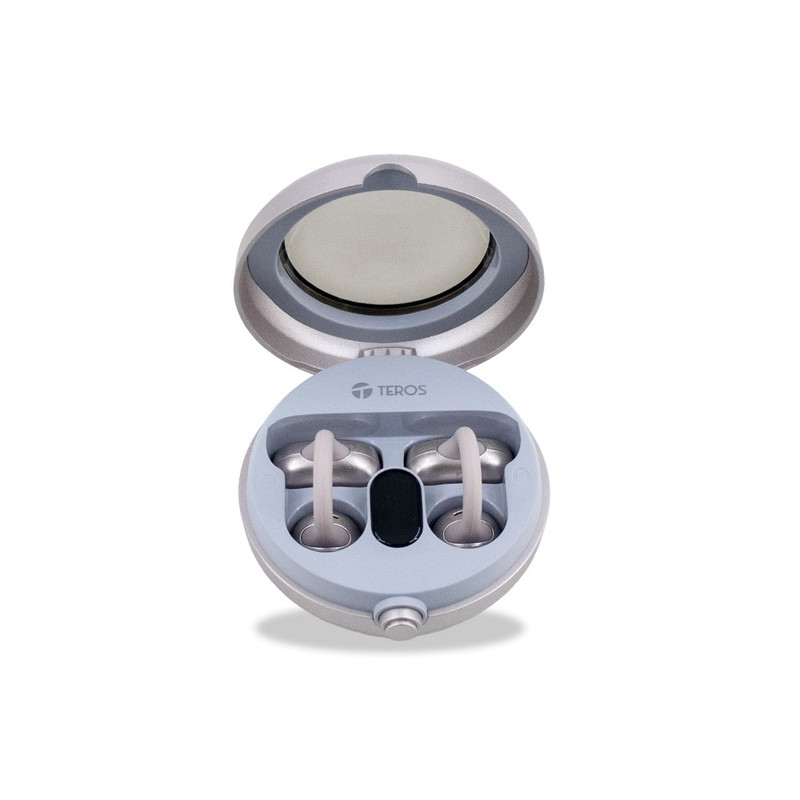 AUDÍFONOS INALÁMBRICOS TEROS TE-80712RS TE80712RS BLUETOOTH CARGA TIPO C ROSE TITANIUM - 2