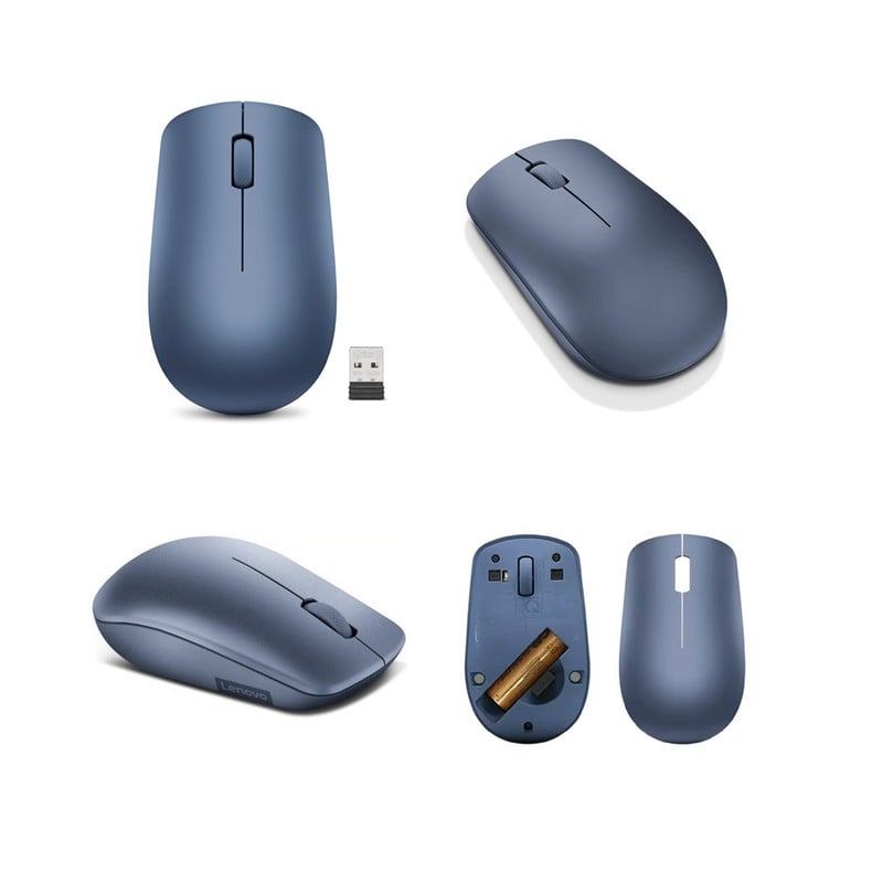 MOUSE INALAMBRICO LENOVO 530 AMBIDEXTRO 1200 DPI COLOR ABISMO AZUL - 2