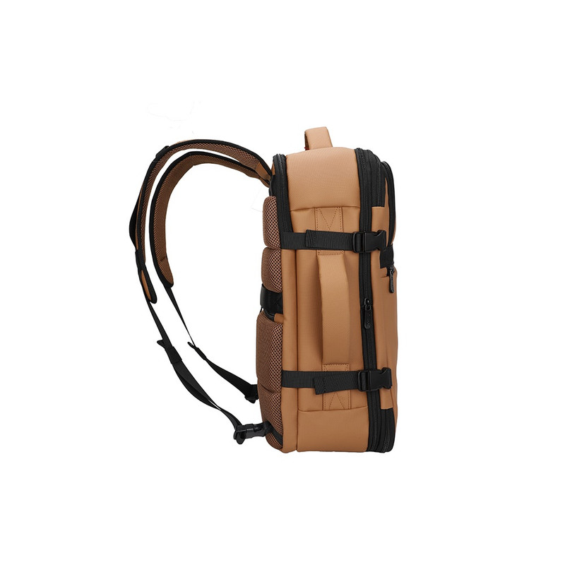 MOCHILA DE VIAJE TEROS TE-9038BW TE9038BW PARA NOTEBOOKS DE HASTA 15.6 PULG COLOR BROWN - 3