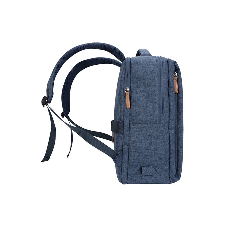 MOCHILA TEROS CITY III NAVY TE-9048NV TE9048NV PARA NOTEBOOKS DE HASTA 15.6 PULG COLOR AZUL - 3