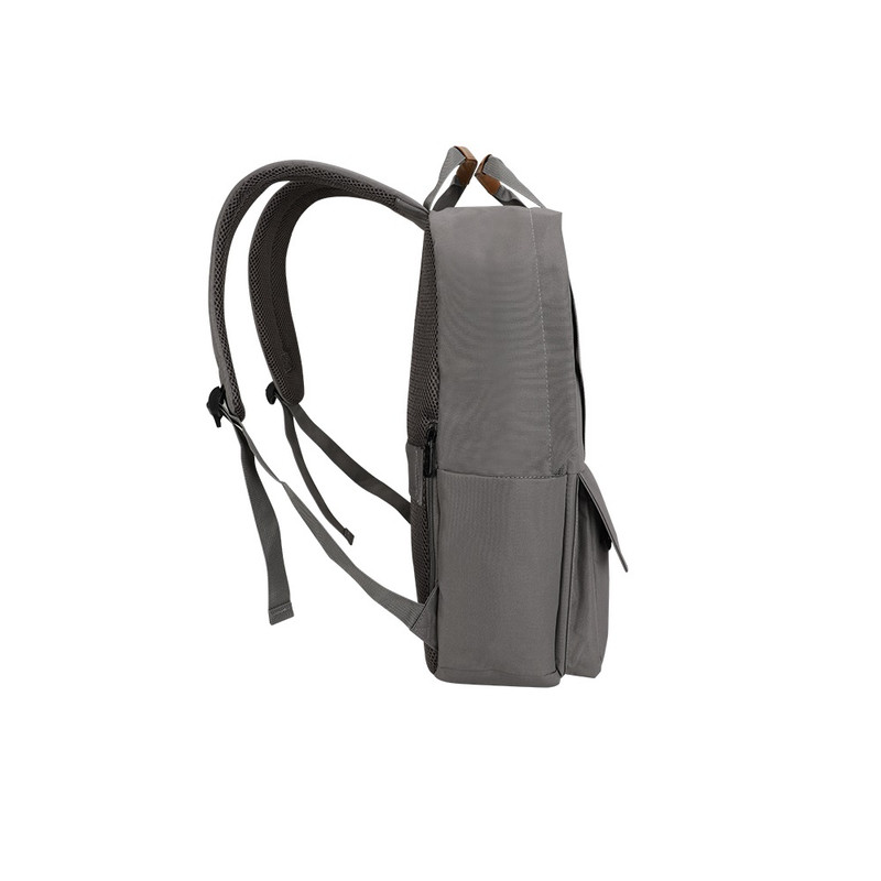 MOCHILA TEROS CITY II TE-9033AG PARA NOTEBOOKS DE HASTA 15.6 PULG GRIS CENIZA - 3