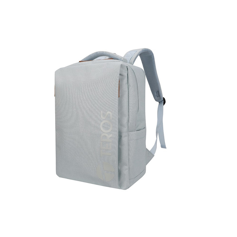 MOCHILA TEROS CITY III TE-9047SK TE9047SK PARA NOTEBOOKS DE HASTA 15.6 PULG COLOR AZUL CLARO - 2