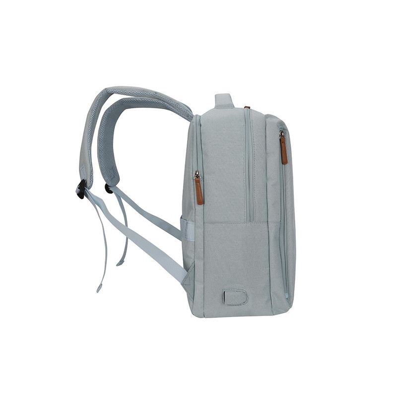 MOCHILA TEROS CITY III TE-9047SK TE9047SK PARA NOTEBOOKS DE HASTA 15.6 PULG COLOR AZUL CLARO - 3