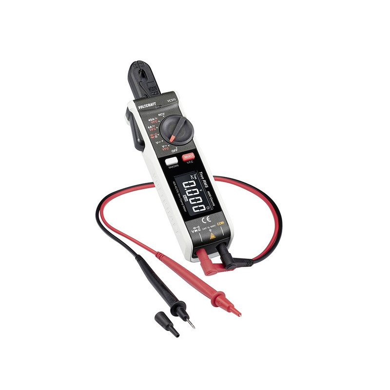 PINZA AMPERIMÉTRICA VOLTCRAFT VC-371 DIGITAL CAT III 600 V PANTALLA CUENTA 4000 - 2