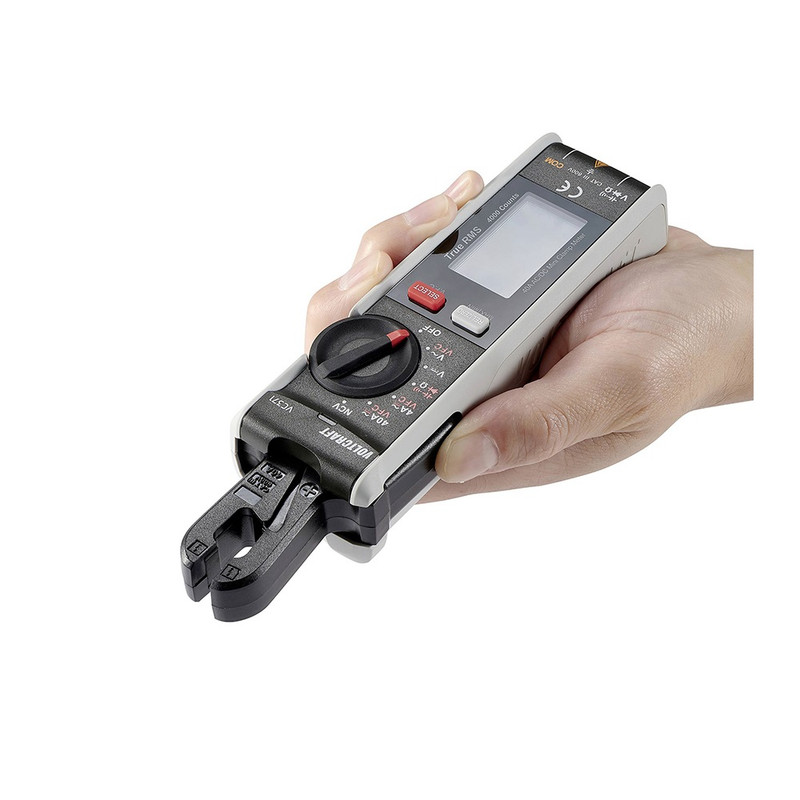 PINZA AMPERIMÉTRICA VOLTCRAFT VC-371 DIGITAL CAT III 600 V PANTALLA CUENTA 4000 - 3