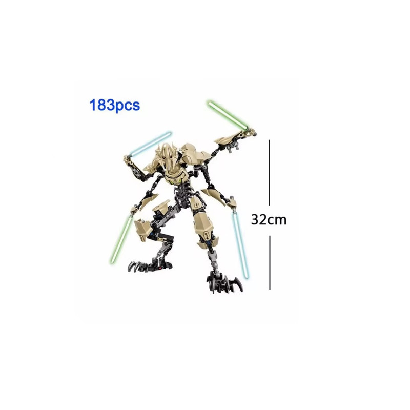 BLOQUES DE CONSTRUCCION GENERAL GREVIOUS KSZ714 183 PIEZAS 32 CM SABLES DE LUZ - 2