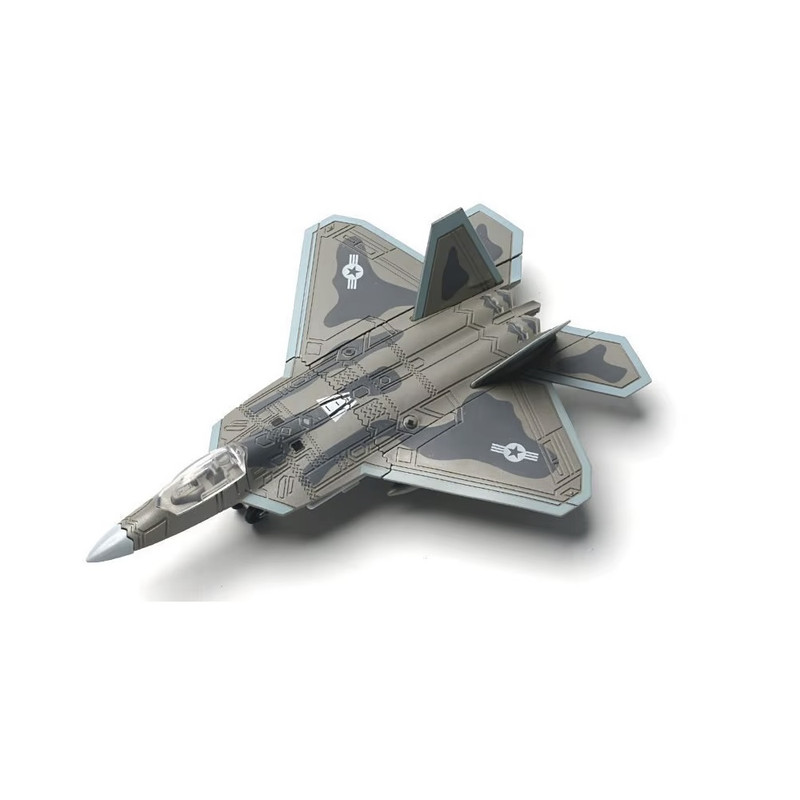 BLOQUES AVION DE COMBATE F-22 RAPTOR A-10 23-26 F22 ESCALA 1.100 - 1
