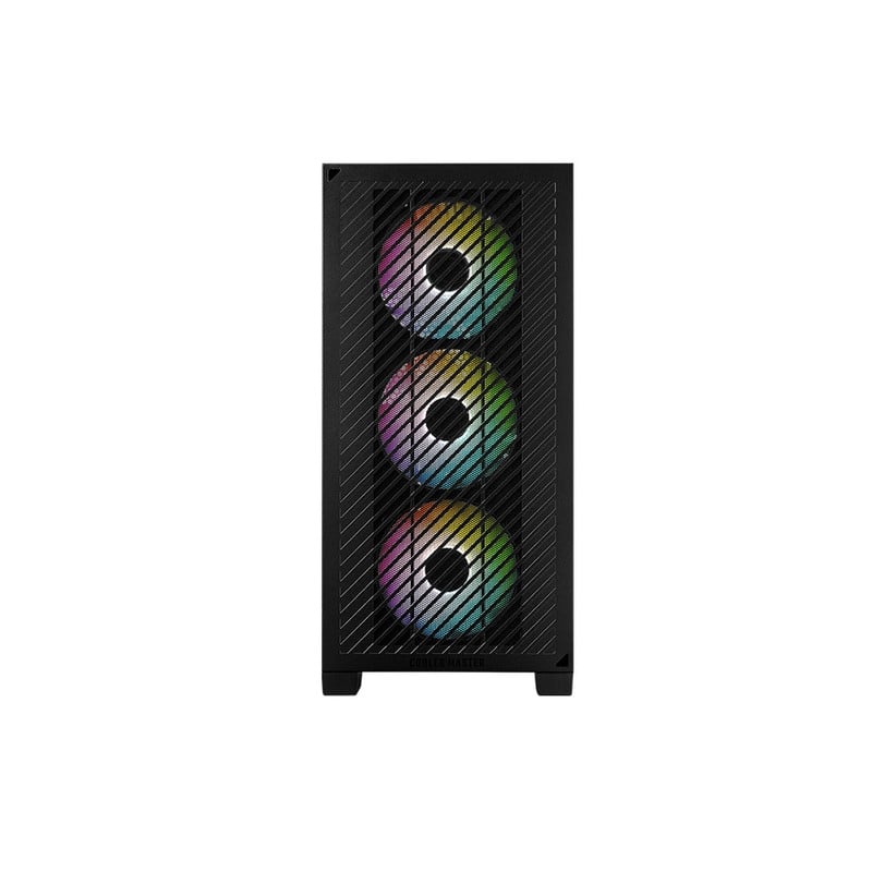 CASE COOLER MASTER ELITE 301 MINITOWER NEGRO ATX USB 3.2 GEN 1 TIPO-C TIPO-A AUDIO - 2