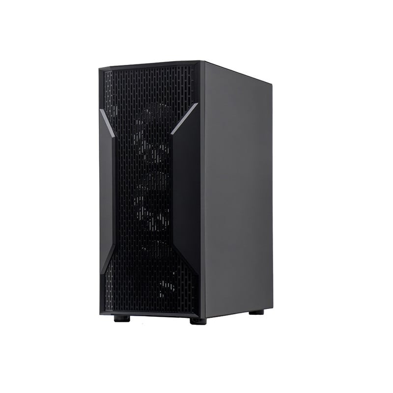CASE TEROS TE-1332G ITX M-ATX ATX 3.5 Y 2.5 PULG SIN FUENTE GAMER NEGRO - 2