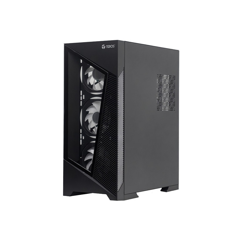 CASE TEROS TE-1330G ITX M-ATX ATX E-ATX 3.5 Y 2.5 PULG SIN FUENTE GAMER NEGRO - 2