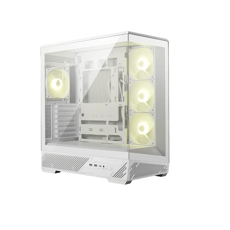 CASE MSI MAG PANO 130R PZ WHITE MID-TOWER SOPORTA MINI-ITX MICRO-ATX ATX - 1
