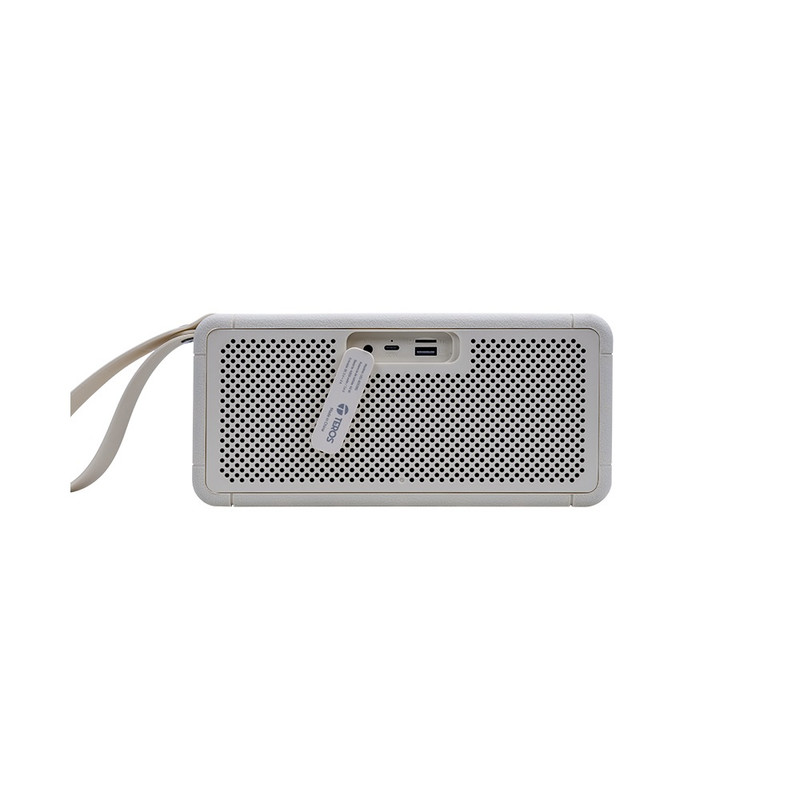 PARLANTE INALAMBRICO TEROS LEGACY 6052 LEG-6052BG 8W BT 5.3 4000 MAH USB TF AUX BEIGE - 3