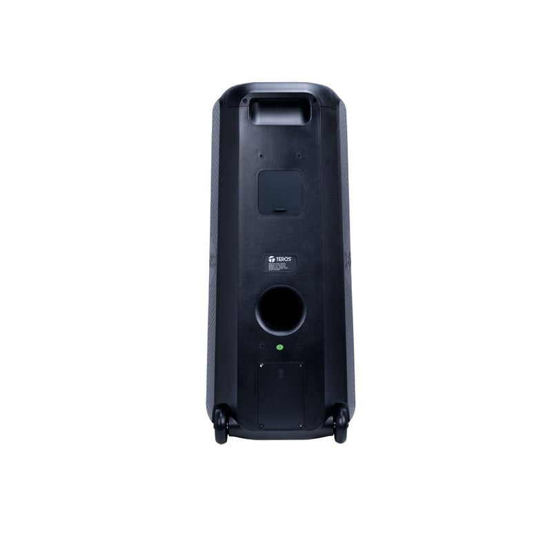 PARLANTE INALAMBRICO PARA FIESTAS TEROS VIBE 6055 100W BT 7000 MAH USB MICROFONO - 3