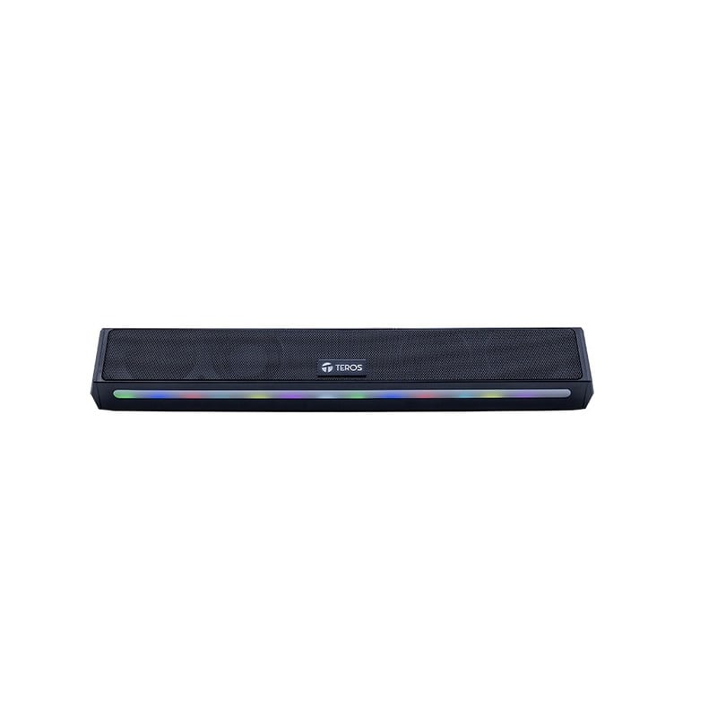 BARRA DE SONIDO PORTATIL INALAMBRICO TEROS VIBE 6054 BT 6 20W USB-C ILUMINACION LED - 1