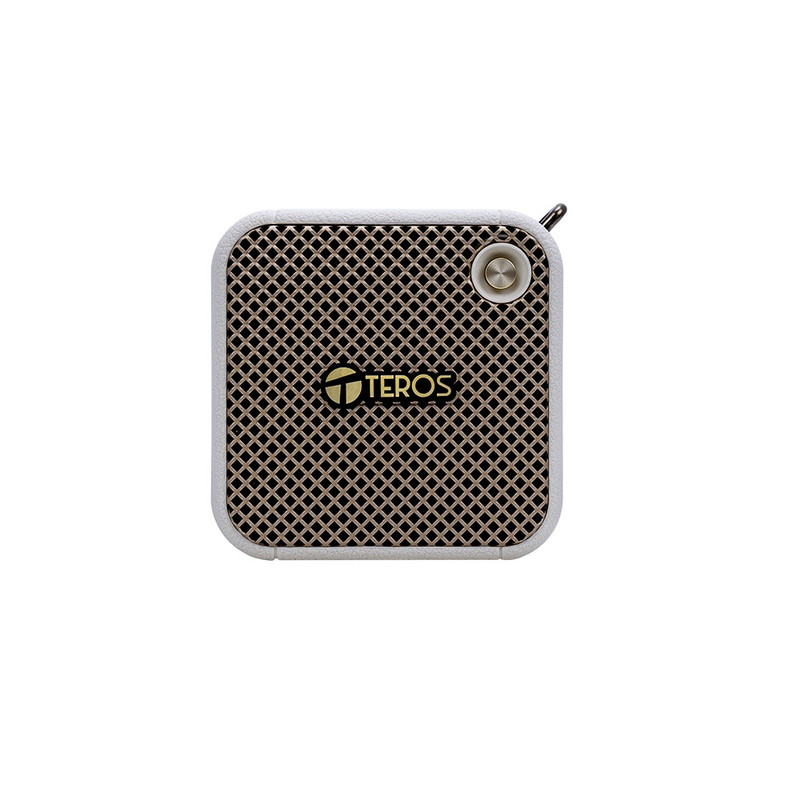 PARLANTE INALAMBRICO TEROS LEGACY 6051 LEG-6051BG 8W BT 5.3 1500 MAH USB TF AUX BEIGE - 1