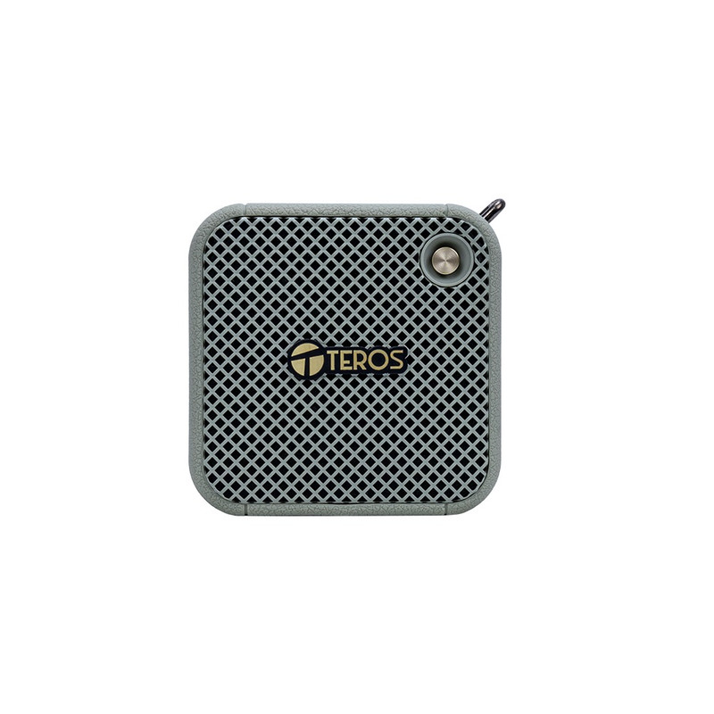 PARLANTE INALAMBRICO TEROS LEGACY 6051 LEG-6051GR 8W BT 5.3 1500 MAH USB TF AUX VERDE - 1