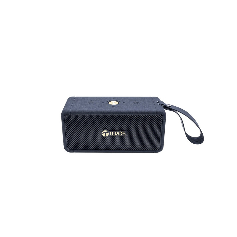PARLANTE INALAMBRICO TEROS LEGACY 6052 LEG-6052BLK 8W BT 5.3 4000 MAH USB TF AUX NEGRO - 1
