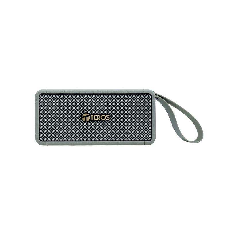 PARLANTE INALAMBRICO TEROS LEGACY 6052 LEG-6052GR 8W BT 5.3 4000 MAH USB TF AUX VERDE - 2