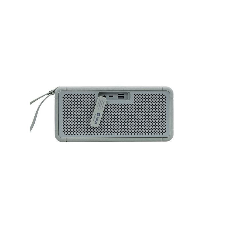 PARLANTE INALAMBRICO TEROS LEGACY 6052 LEG-6052GR 8W BT 5.3 4000 MAH USB TF AUX VERDE - 3