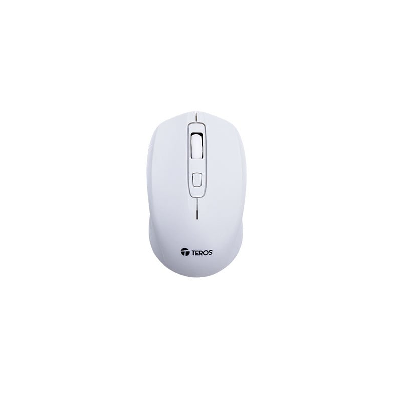 KIT TECLADO Y MOUSE TEROS TE-5016S INALAMBRICO BLANCO - 2
