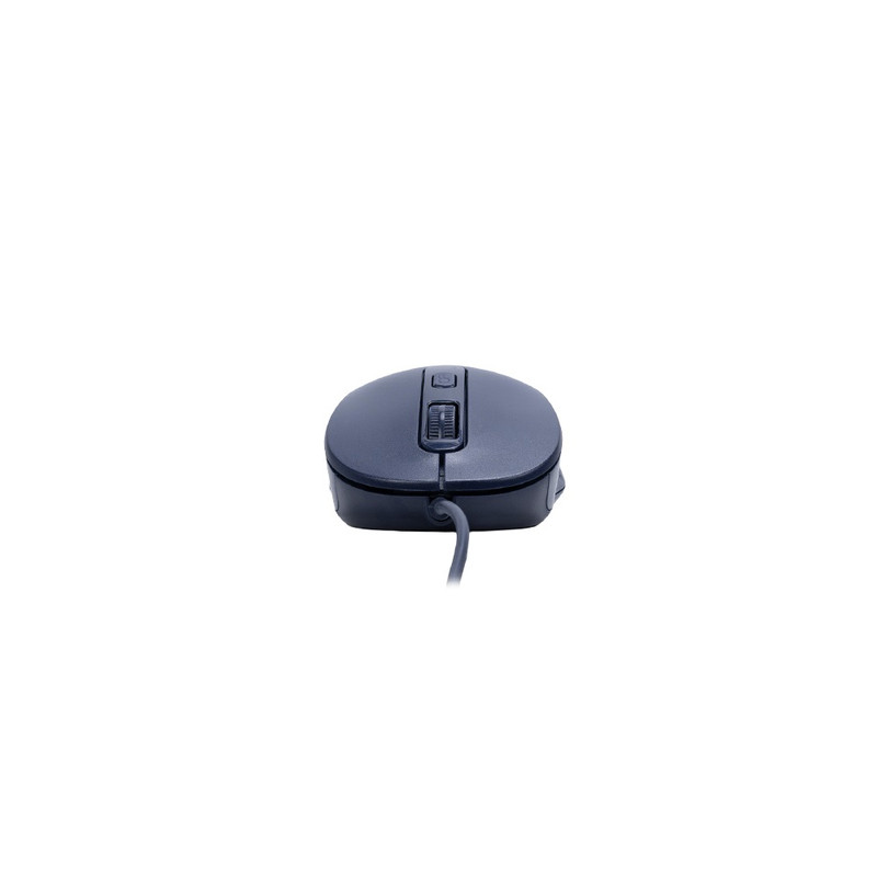 MOUSE TEROS TE-1243S 2000 DPI USB 4 BOTONES AZUL - 2