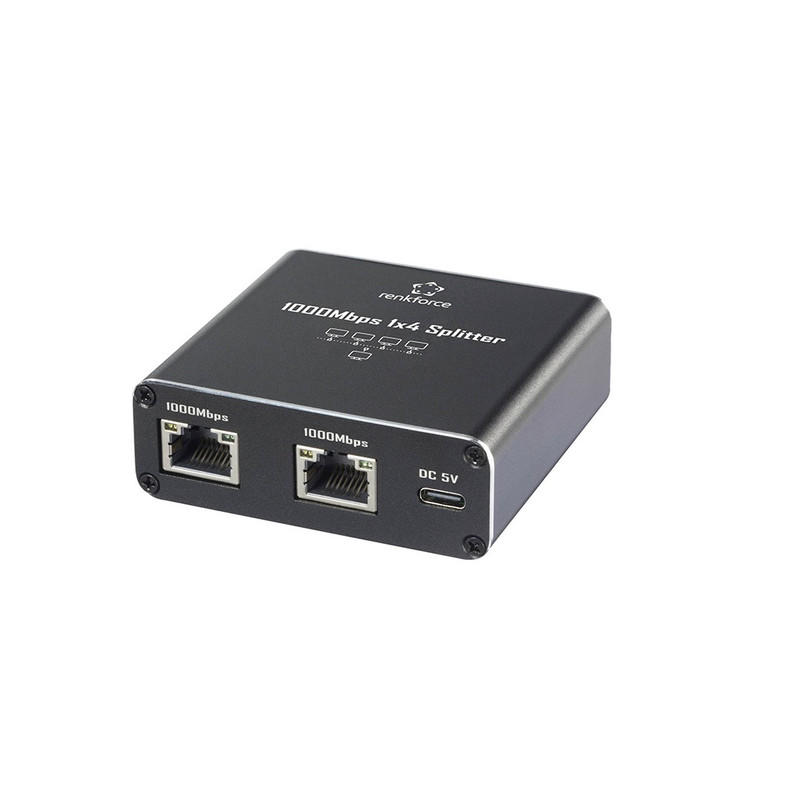SWITCH RENKFORCE RF-GES-400 GIGABIT ETHERNET 4 PUERTOS RJ45 Y ALIMENTACIÓN USB - 2