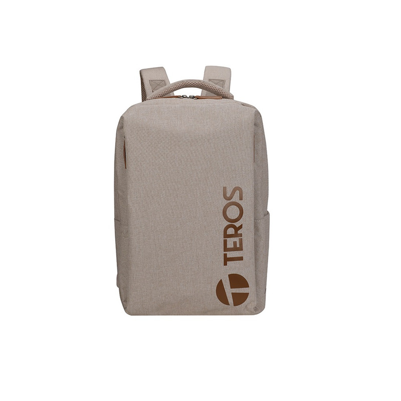 MOCHILA TEROS CITY III TE-9046BG TE9046BG PARA NOTEBOOKS DE HASTA 15.6 PULG COLOR BEIGE - 1